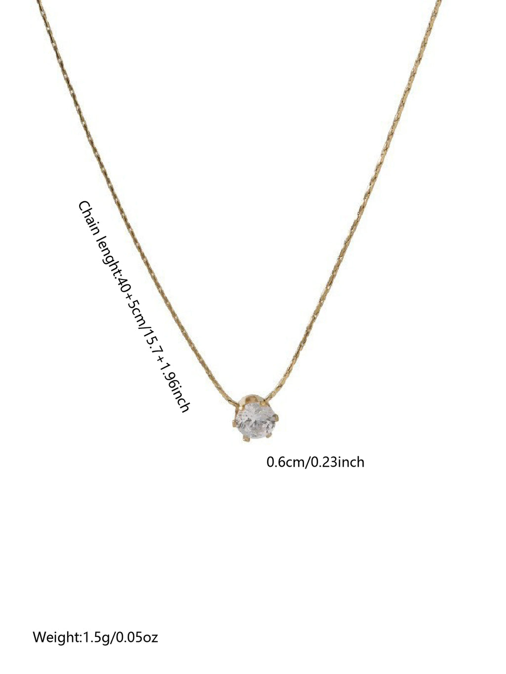 Gold Diamond Pendant