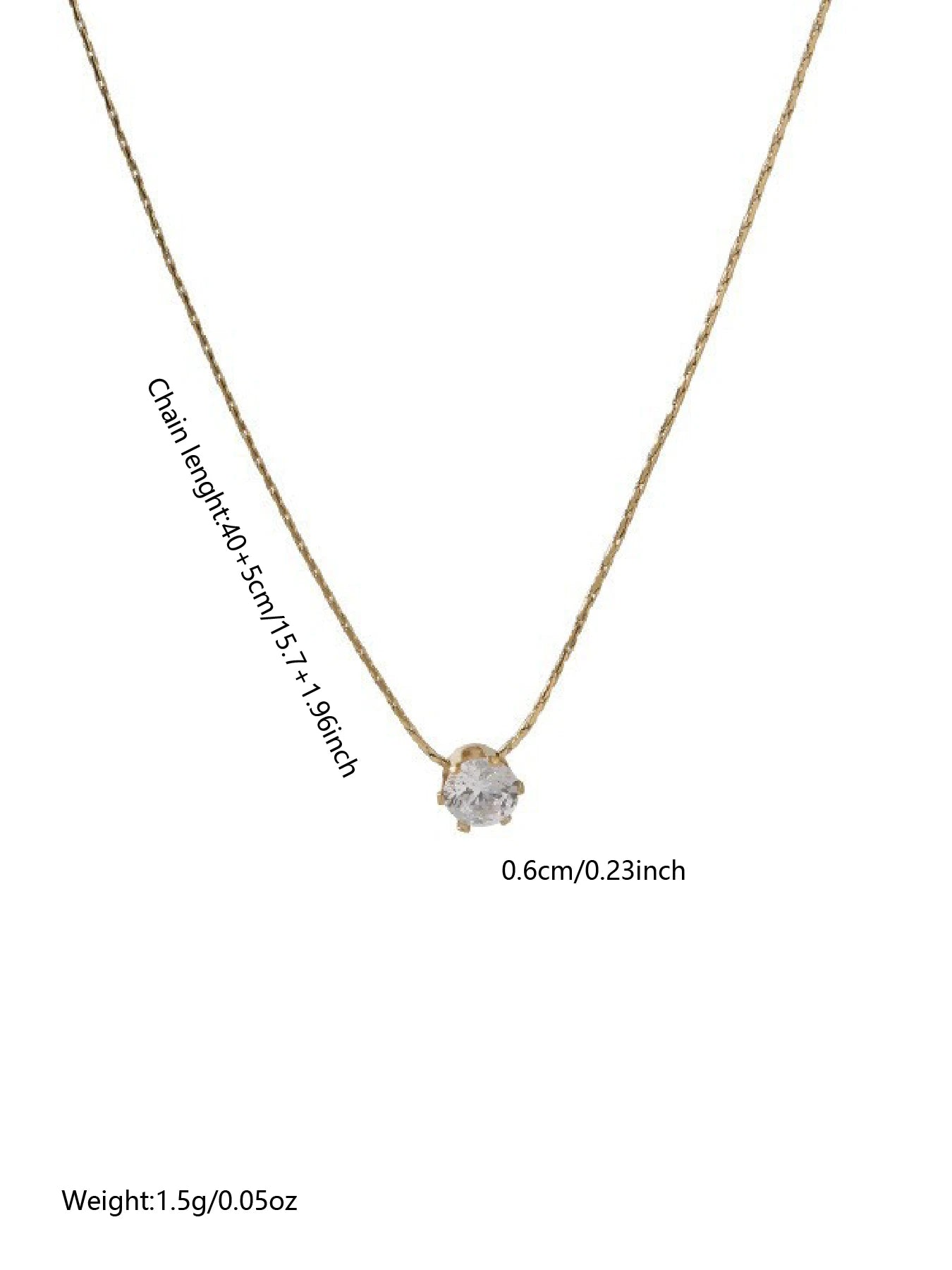 Gold Diamond Pendant
