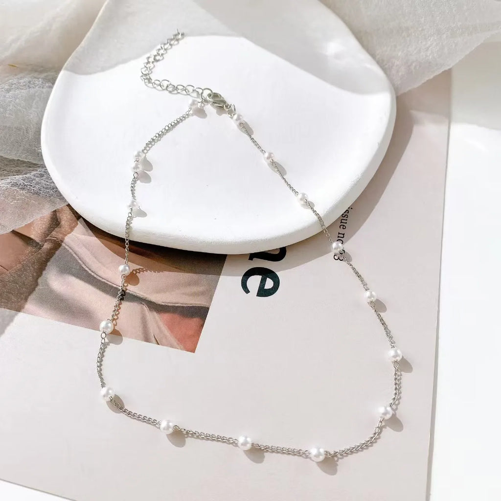 Pearl Lace Necklace